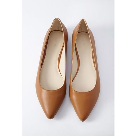 Brown Pointed Flats, Elegant Shoes Flat, Formal Heels, Classy Shoes, Pointed Flats, Chic Shoes, Fancy Shoes, Leather Flat Shoes, Elegant Shoes