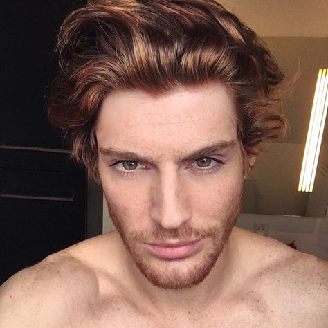 My hair is getting so long and wavy!  #kenbek #wavy #hair #established #denmark Ken Bek, Indie Fashion Men, Reddish Blonde Hair, Dark Ginger Hair, Embarrassing Stories, The Hunting Party, Dark Auburn Hair, Redhead Men, Dark Red Hair