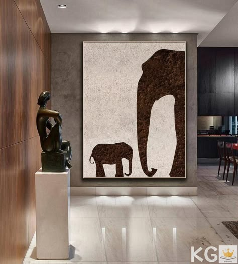 Elephant Painting,Large Beige Abstract Painting,Abstract Paintings On Canvas,Hand Oil Painting,Minimalist Painting,Living Room Wall Painting https://etsy.me/3As5VpC #kitchendining #fabric #abstract #vertical #fashion #contemporary #beige #brown #halloween Elephant Painting Canvas, Hand Oil Painting, Beige Abstract Painting, Abstract Paintings On Canvas, Room Wall Painting, Painting Minimalist, Hand Oil, Painting Living Room, Picture Frame Decor