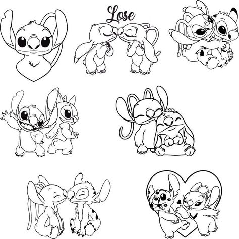 Click the link above and dive into the magical world of creativity on our Pinterest account. Discover a variety of coloring pages that await your inspiration! 😃😊😝 Stitch Outline Disney, Lilo And Stitch Stencil, Stitch And Angel Svg, Ohana Svg, Lilo And Stitch Svg, Lilo En Stitch, Stitch Drawings, Disney Lines, Angel Coloring Pages