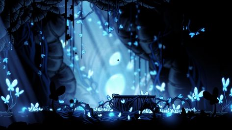 Hollow Night, Hollow Art, Knight Games, Knight Art, Game Background, Game Inspiration, Environment Concept Art, Night Aesthetic, Indie Games