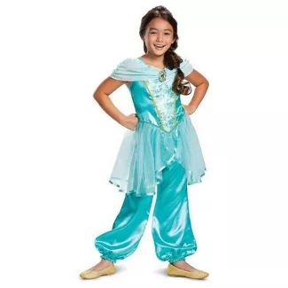 Shop for jasmine costume online at Target. Free shipping on orders of $35+ and save 5% every day with your Target RedCard. Jasmine Costume Girls, Jasmine Costume Kids, Disney Jasmine Costume, Disney Princess Halloween, Childrens Halloween Costumes, Aladdin Costume, Princess Jasmine Costume, Classic Halloween Costumes, Disney Princess Jasmine