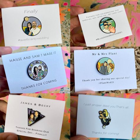 Wedding Souvenirs For Guests Unique, Wedding Presents For Guests, Unique Wedding Souvenirs, Wedding Present Ideas, Harry Potter Theme Birthday, Wedding Badges, Keepsake Wedding, Quirky Wedding, Etsy Wedding Favors