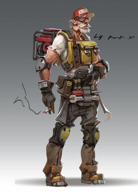 ArtStation - as you see.though i'm old,i can also do sth that you guys are not good at., Rock D Apocalypse Character, Andermatt, Model Sheet, Cyberpunk Character, Concept Art Character, Post Apocalypse, Cyberpunk Art, Character Design Male, Borderlands