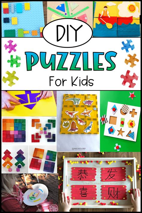 Puzzle Activity For Kids, Make Your Own Escape Room, Magnet Tiles, Puzzle Ideas, Elementary Stem Activities, Activities Elementary, Room For Kids, Escape Room For Kids, Diy Puzzle