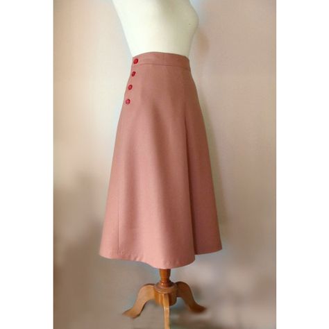 SwellDameBoutique Swell Dame 1950s Skirt With Side Butttons and Center... (97 AUD) ❤ liked on Polyvore featuring skirts, grey, women's clothing, grey skirt, african print skirt, skater skirt, women skirts and button front skirt Vintage Skirts 1950s, 50s Inspired Fashion, 1940s Skirt, 50's Dresses, 50s Skirt, 1950s Skirt, 50s Women, African Print Skirt, Womens Skirts