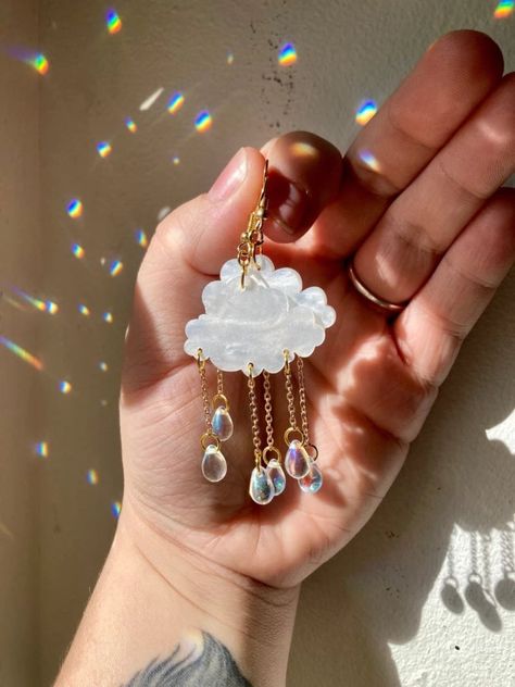 This Dangle & Drop Earrings item by ShineBoutiqueDesign has 785 favorites from Etsy shoppers. Ships from Allston, MA. Listed on Feb 27, 2023 Rain Earrings, Cloud Earrings, Kawaii Earrings, Rain Cloud, Gothic Earrings, Tassel Drop Earrings, Thrift Shop, Summer Earring, Shop Ideas