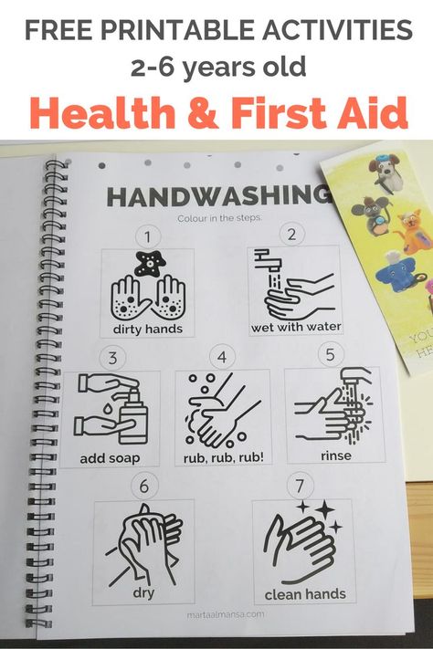 Free Printable Activities about Health and First Aid for Kids | First aid for kids, Life skills for children, Free printable activities First Aid Activities For Kids, Medical Worksheets, First Aid Pictures, First Aid For Children, Life Skills For Children, Kids Life Skills, Kindergarten Vocabulary, First Aid For Kids, Nurse Educator