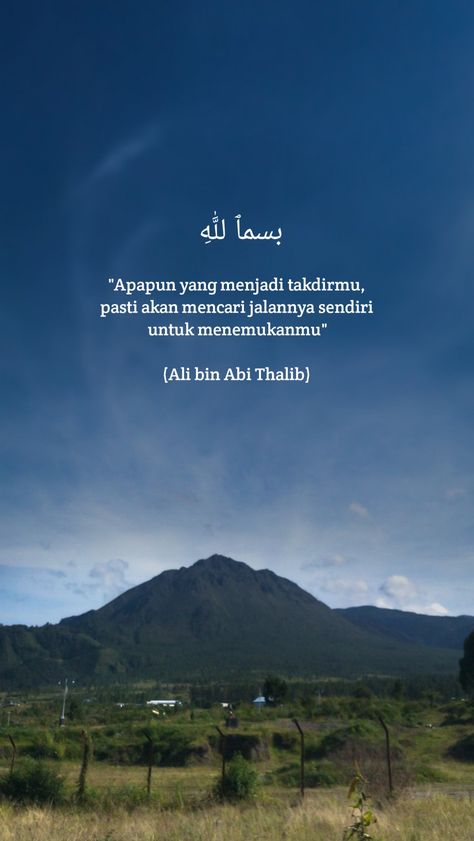 Quote Islam Ali bin Abi Thalib tentang takdir aesthetic alam Umar Bin Khattab Quotes, Ali Bin Abi Thalib Quotes, Quotes Islami Motivasi, Quotes Sahabat, Ali Bin Abi Thalib Art, Basic Quotes, Best Friend Book, Quotes Icons, Ali Bin Abi Thalib