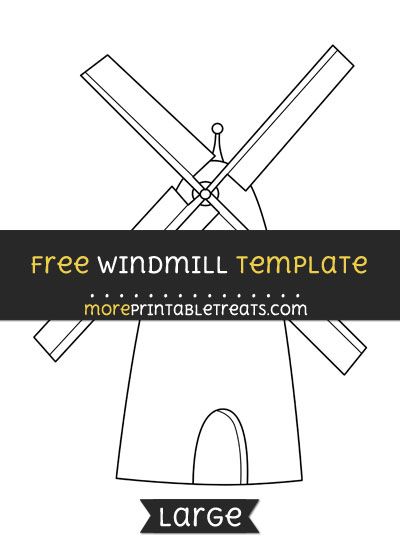 Free Windmill Template - Large Windmill Template Free Printable, Windmill Template, Paper Windmill, Windmill Pattern, Dragonfly Stained Glass, Wind Mill, Maths Worksheets, Computer Paper, Circle Time