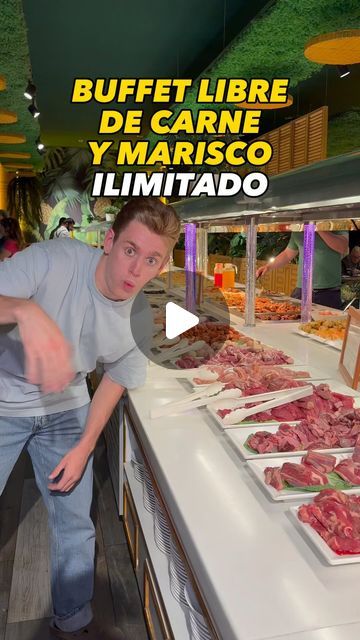 Juan - Comilones TV on Instagram: "Buffet libre de carne y marisco por 16,8€

Restaurante @amazoniawok.es 
📍C. Puerto de Navacerrada, 0, 28939 Arroyomolinos, Madrid

Hacia mucho que no visitaba un buffet de este tipo y recuerdo que hace un par de años solía frecuentarlos mucho, el otro día estaba de paso en el Xanadu y se me antojó 😅

La verdad que me sorprendió mucho la gran variedad de platos de carne y marisco que había además del plus de las bebidas ilimitadas y lo de la fuente de chocolate ya me termino de dejar sin palabras🤤

En cuanto a precio:
- Lunes a Viernes mediodía 16,8€
- Lunes a Jueves noche 18,8€
- Viernes Noche a Domingo, vísperas y festivos 23,5€

#buffet #ilimitado #barato #madrid #chino #carne #marisco #comilonestv" On Instagram