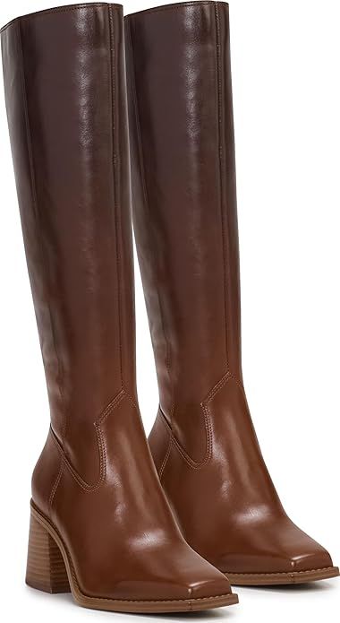 Boot Fashion, Trending Products, Stacked Heel, Vince Camuto, Knee High Boots, Fashion Boots, Knee High, Beauty And Personal Care, Personal Care