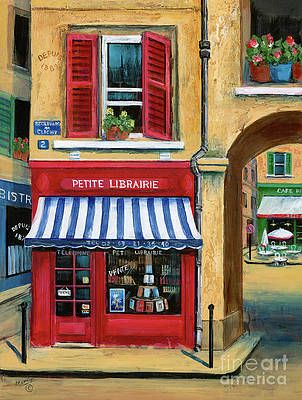 Cafe Painting - Little French Book Store by Marilyn Dunlap French Books, Crystal Art, Book Store, Art Store, High Quality Art Prints, Find Art, Bookstore, Fine Art America, Art For Sale