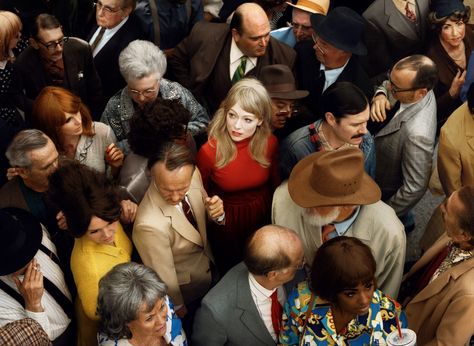 alex prager Alex Prager, 1950s Hollywood, Crowd Of People, Double Exposition, William Eggleston, American Photo, 얼굴 그리기, Popular Photography, Paris Photo