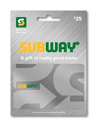 Amazon.com: Subway Gift Card $25 : Gift Cards Subway Gift Card, Holiday Gift Card, Bday Gift, Gift Cards, Holiday Gifts, Gift Card, Gifts