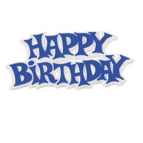 Happy Birthday Icons, Happy Birthday Blue, Happy Birthday Png, Online Scrapbook, Birthday Icon, Happy Birthday Art, Cute Happy Birthday, Scrapbook Printing, Scrapbook Book