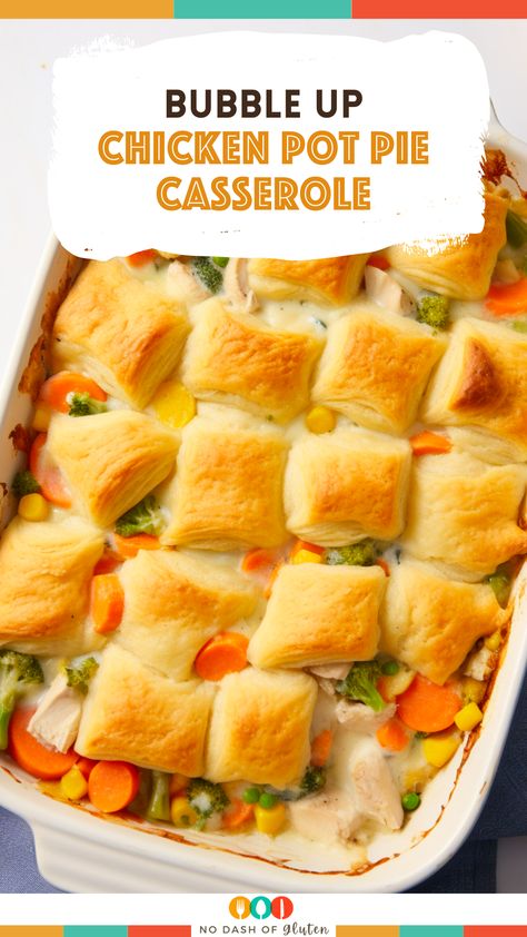 Biscuit Crust, Pot Pie Casserole, Chicken Pot Pie Casserole, Chicken Veggies, Easy Chicken Pot Pie, Pot Pies Recipes, Comfort Food Recipes Dinners, Chicken Pot Pie Recipes, Grilling Chicken Breast