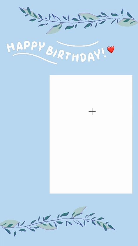 Follow for more ❤️‍🔥🧿 B'day Background, Simple Birthday Template, Hbd Aesthetic, Birth Announcement Card Illustration, Layout For Instagram, Story For Instagram, Template Quotes, Template Happy Birthday, Happy Birthday Icons