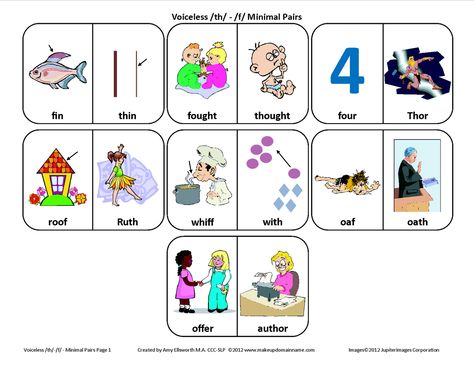 Voiceless TH / F Minimal pairs Th Worksheet, Speech Therapy For Adults, Speech Pathology Activities, Th Sound, Articulation Cards, Speech Therapy Worksheets, Minimal Pairs, Minimal Pair, Speech Articulation