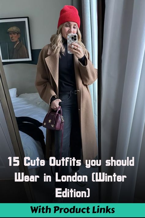 Stay cozy and stylish with these simple and cute London winter outfit ideas that are sure to keep you warm while exploring the city's aesthetic charm. London Winter Outfits Cold Weather, Pastel Pink Coat, London Winter Outfits, London Outfit Ideas, Cold Weather Outfits Winter, Winter Packing List, Chic Sunglasses, Chic Winter Outfits, Winter Outfit Ideas