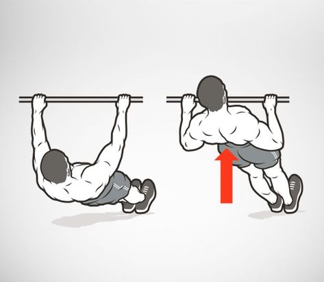 image Inverted Row, Workout Labs, 15 Minute Workout, Compound Exercises, Muscle Building Workouts, Body Weight Training, Men's Health, Yoga Photography, Mens Health