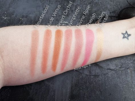 Everyone has been begging for blush and finally we have the Pat McGrath Divine Blush Collection! I'm reviewing 6 shades today along with the highlighter from the collection. I'm breaking down cost, shade range, application, swatches and how well they wear to help you decide if you need them! #patmcgrath #divineblushcollection #divineblush #beautyblog #beautyreviews #makeupreview #patmcgrathblush #patmcgrathdivineblush Pat Mcgrath Blush, Blush Swatches, Blush Collection, Deep Skin, Makeup Swatches, Pat Mcgrath, Luxury Makeup, Makeup Reviews, Face Hair