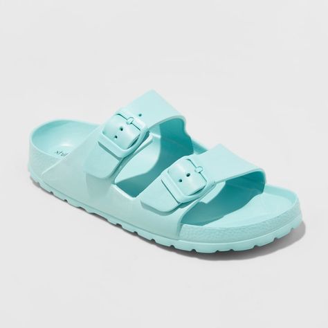 Pretty Pastel Pastel Trends, Girls Football Boots, Pool Shoes, Double Strap Sandals, Trending Sandals, Chunky Sneakers, Slides Shoes, Trend Fashion, Comfortable Sandals