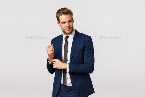 Classy good-looking blond bearded young male entrepreneur in suit, adjusting sleeves of jacket and by benzoix. Classy good-looking blond bearded young male entrepreneur in suit, adjusting sleeves of jacket and looking away with ... #Sponsored #bearded, #young, #male, #Classy Male Entrepreneur, Blonde Beard, Call Center, Business Man, Social Media Marketing, How To Look Better, Suit Jacket, Blonde, Confidence