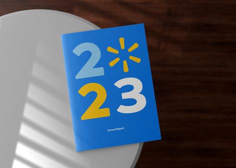 Walmart 2023 Annual Report on Behance Nonprofit Annual Report Design, Nonprofit Annual Report, Target Art, Annual Report Layout, Small Library, Report Layout, Annual Report Covers, Cover Design Inspiration, Target Bullseye