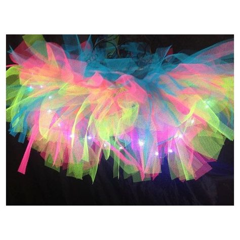 Light Up Tutu, Neon Tutu, Neon Run, Glow Run, Glow Birthday Party, Edm Fashion, Glow Birthday, Rainbow Tutu, Edm Rave