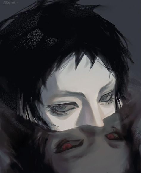 Akutagawa Vampire, Rashomon Bsd, Rashomon Akutagawa, Akutagawa Rashomon, Akutagawa Fanart, Bsd Akutagawa, الفن الرقمي, Dark Art Illustrations, Bongou Stray Dogs