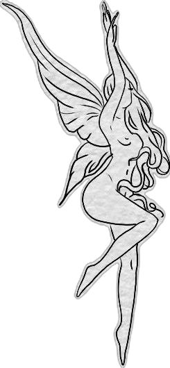 Fairy Coloring Book, Design Outline, Fairy Design, Stencil Outline, Tattoo Stencil Outline, Fairy Coloring, Tattoo Stencil, Tattoo Stencils, Pretty Tattoos