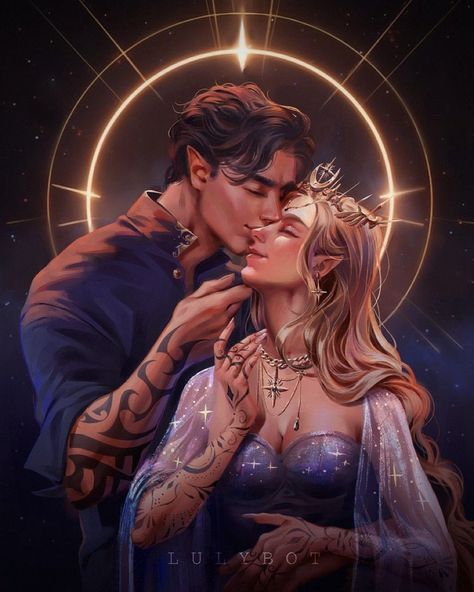 Book Guys, Acotar Art, Charlie Bowater, Acotar Fanart, Sjm Universe, Acotar Funny, Feyre Archeron, Court Of Mist And Fury, Wedding Fotos