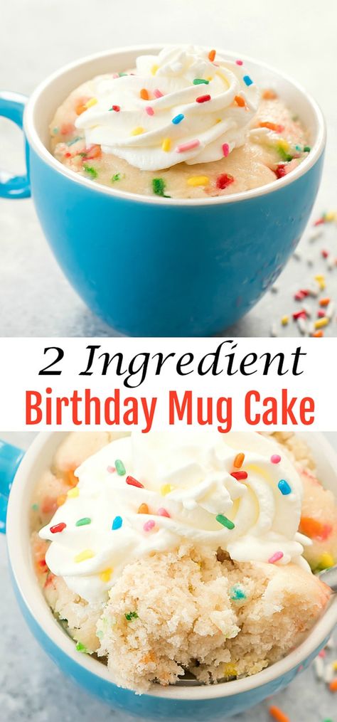 Mug Cake Using Boxed Cake, Birthday Cake Mug Cake Microwave, 2 Ingredient Mug Cake Microwave, Mug Cake From Cake Mix Microwave, Cake Mix In A Mug Microwave, Birthday Cake In A Mug, Box Cake Mug Cake Microwave, Cake Mix In A Cup Microwave, Cake Mix Mug Cake Microwave Easy