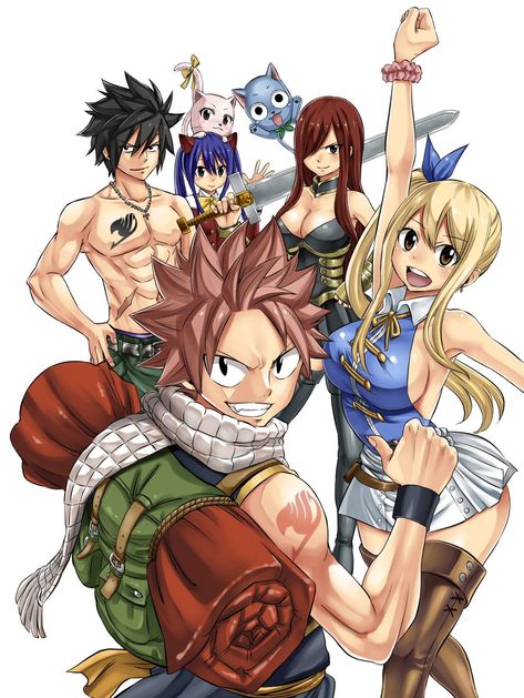 RT @MashimaVerse: Fairy Tail 100 Years Quest #100年クエスト Fairy Tail Natsu And Lucy, Anime Fairy Tail, L Anime, Fairy Tail Characters, Fairy Tail Art, Hiro Mashima, Graphic Novel Art, Fairy Tail Manga, Erza Scarlet