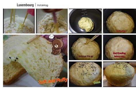 Rice Cooker Bread, Rice Cooker Pasta, Bread Kneading, Mushroom Rice Recipes, Rice On The Stove, Rice Cooker Recipes, Brown Rice Recipes, How To Cook Beans, Bread Mix