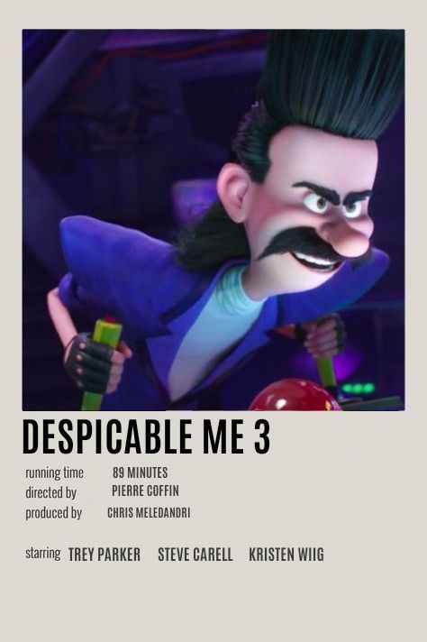 Dispical Me Characters, Agnus From Despicable Me, Minions Movie Poster, Despicable Me 4 Poster, Despicable Me Costume, Gru Despicable Me Meme, Despicable Me 3, Pixar Movie Posters Meme, Trey Parker