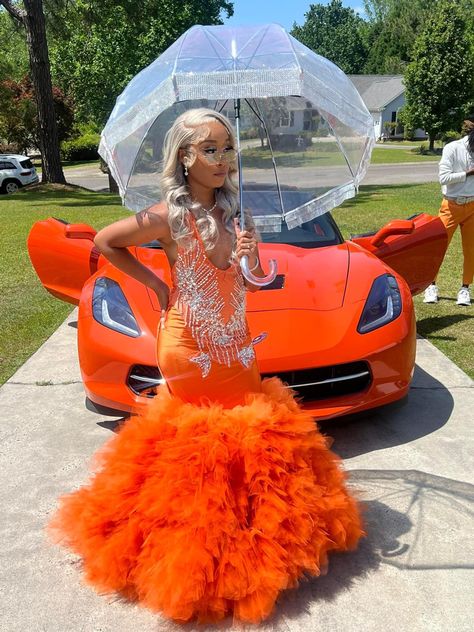 Silver Quince, Prom Prep, Orange Prom Dresses, Mood Meme, Orange And Silver, Prom Dress Inspo, Prom Inspiration, Fancy Fits, Prom 2023