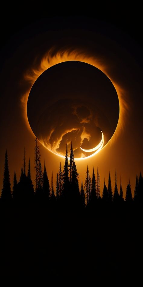 Eclipse Of The Moon, Solar Eclipse Pictures, Solar Eclipse Watercolor, Dark Sun Aesthetic, Solar Eclipse Aesthetic, Solar Eclipse Tattoo, Solar Eclips, Solar Eclipse Images, Solar Eclipse Art