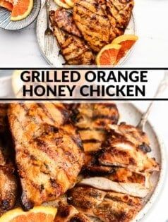 Orange Honey Chicken, Grilled Orange Chicken, Orange Chicken Marinade, Italian Marinade For Chicken, Grilled Chicken Marinade Recipes, Honey Chicken Breast, Tasty Grilled Chicken Recipes, Sauce For Grilled Chicken, Meal Prep High Protein