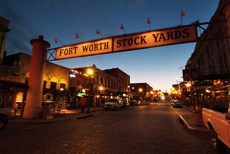 Fort Worth Stock Yards Fort Worth Stockyards, Texas Living, Live Love Life, Texas Girl, Loving Life, Fort Worth Texas, Yard Signs, Fort Worth, Main Street