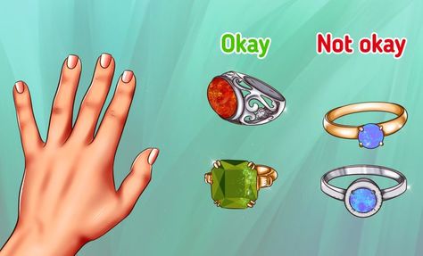 How to Correctly Choose Rings by the Shape of Your Finger Rings For Short Fingers, Rings For Chubby Fingers, Fat Fingers, How To Wear Rings, Ring Shapes, Shape Of You, Hand Shapes, The Shape, Beautiful Rings