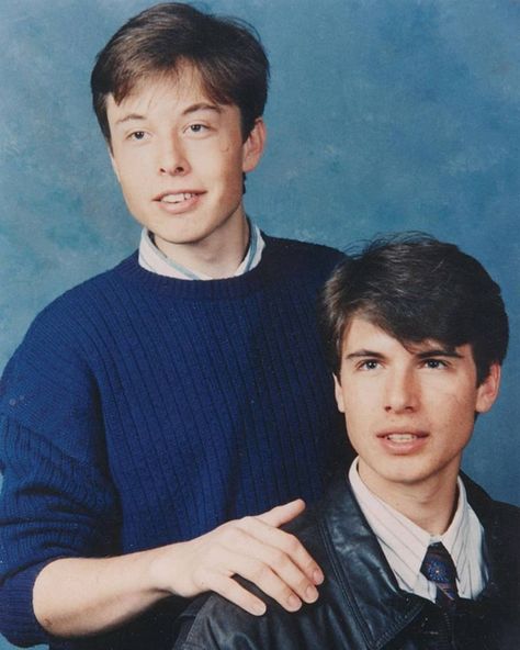 Elon Musk Daily on Instagram: “Young Elon and Kimbal.…” Elon Musk Young, Elon Musk Biography, Elon Mask, Elon Reeve Musk, Maye Musk, Elon Musk Tesla, Robert Kiyosaki, Robert Downey, Pretoria