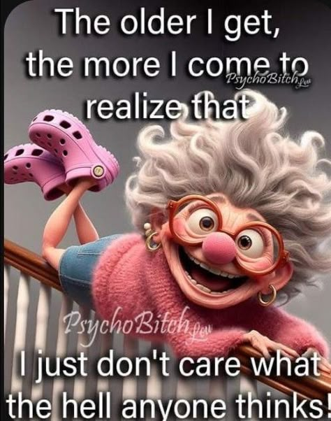 Age Quotes Funny, Old People Jokes, Getting Older Humor, Funny Old People, Old Lady Humor, Funny Day Quotes, Good Morning Funny Pictures, Mothers Love Quotes, Funny Dog Photos