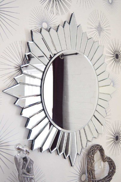 Fancy Mirror Design, Fancy Mirror, Bohemian Mirror, Fancy Mirrors, Minimalist Mirrors, Mirror Decor Ideas, Designer Mirror, Mirror Gallery, Mirror Gallery Wall