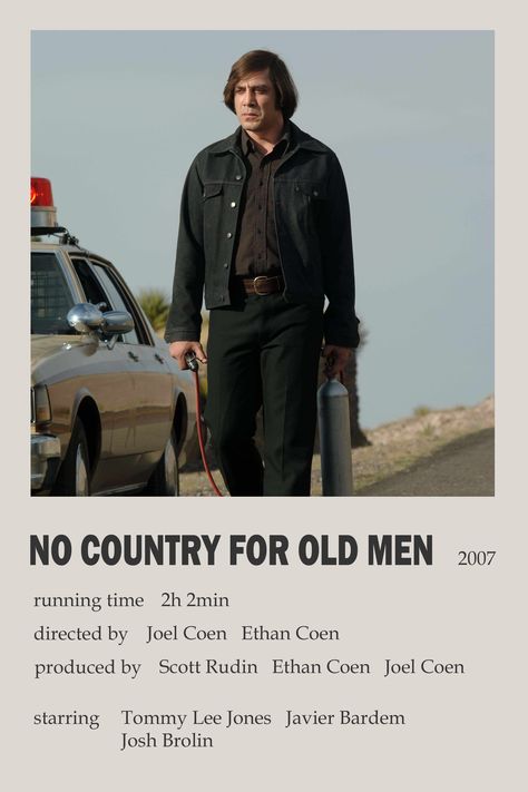 No Country For Old Men Movie Poster, No Country For Old Men Aesthetic, No Country For Old Men Poster, No Country For Old Man, The Town Movie, Movie Watchlist, Poster Polaroid, Polaroid Movie Poster, No Country For Old Men