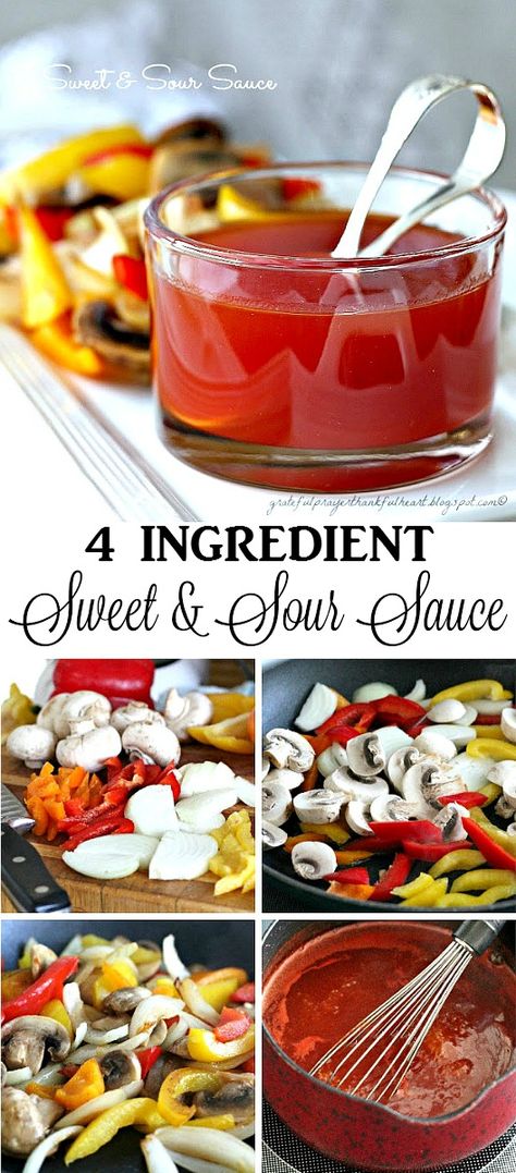 Sweet And Sour Sauce Recipe, Sweet N Sour Sauce Recipe, Sweet And Sour Recipes, Grateful Prayer, Pork Sauce, Sweet And Sour Sauces, Sweet N Sour Chicken, Roasted Pork, Thankful Heart