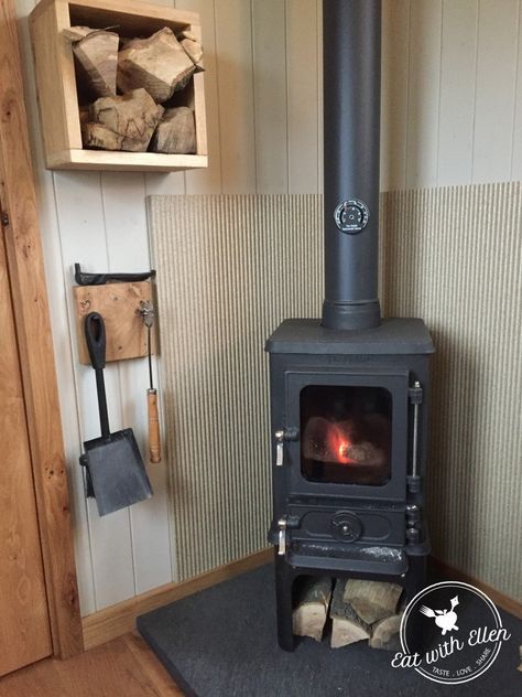 The hobbit stove in the shepherds hut Small Wood Burning Stove Tiny House, Small Pellet Stove Tiny House, Small Wood Burning Stove Cubic Mini Wood Stoves🔥, Wood Stove Cubic Mini Wood Stoves🔥, Small Tent Wood Stove, Hobbit Stove, Corner Wood Stove, Tiny Wood Stove, Summer House Interiors