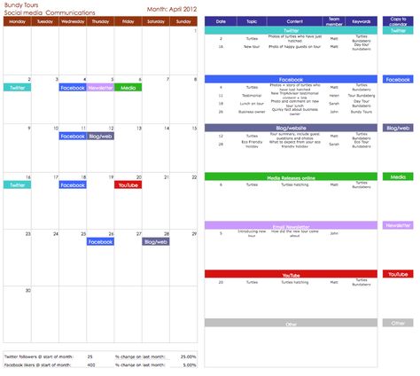 Content Calendar For Service Business, Marketing Planning Calendar, Content Calendar Template Excel, Project Calendar, Excel Planner, Social Media Planning Calendar, Editorial Calendar Template, Plan Calendar, Sample Social Media Content Calendar