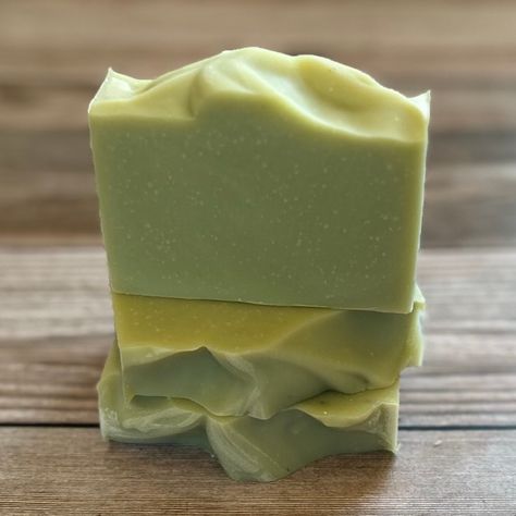 I have a new Green Clay and Aloe facial bar that will be available on July 29. Made with shea butter, mango butter, jojoba oil, french green clay and aloe vera juice. It's scented with lavender and Palm Rosa essential oil. #coldprocesssoap #giftwrap #giftwrapping #naturalsoap #soycandles #presents #gifts #weddinggifts #present #birthdaypresent #natural #goatmilksoap #soap #handmadewithlove #soapmaker #giftideas #soap #artisansoap #giftforher #handmade #laundry #cleanlaundry #naturallaundryso... Facial Bar, French Green Clay, French Green, Soap Maker, Green Clay, Aloe Vera Juice, Mango Butter, Goat Milk Soap, Artisan Soap